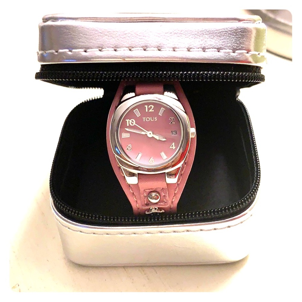Pink watch